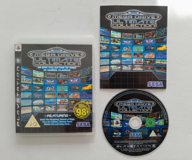 Sega Mega Drive Ultimate Collection Ps3 Game