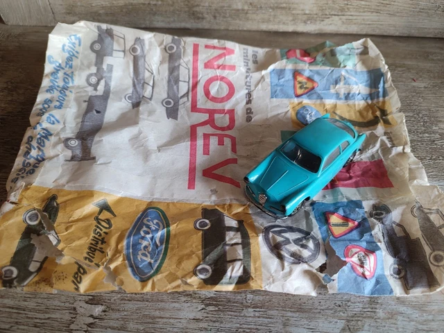 Ancienne Norev Alfa Romeo Sprint 1300 N°11 – Miniature 1/43 Jaune, Collection