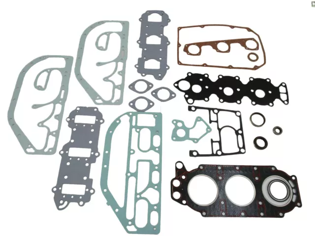 390078 385416 Fits Johnson Evinrude Outboard Boat 60-75 HP Power Head Gasket Set