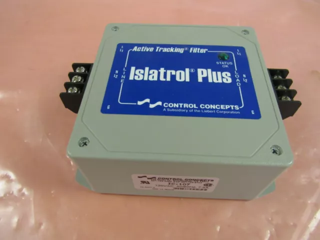 Control Concepts Ic+107 Islatrol Plus Active Tracking Filter 120Vac***Nnb***