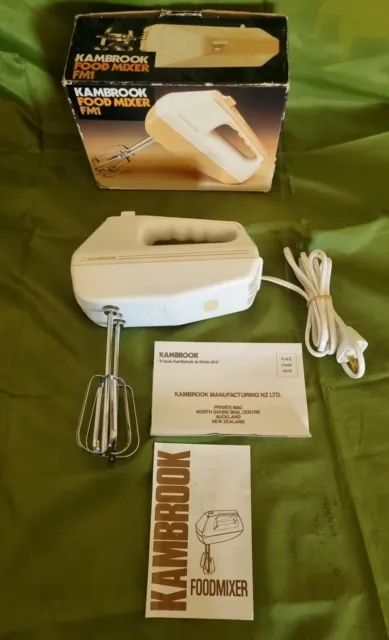 KAMBROOK FOOD MIXER FM1 RETRO WITH BOX In Very Good Working Condition