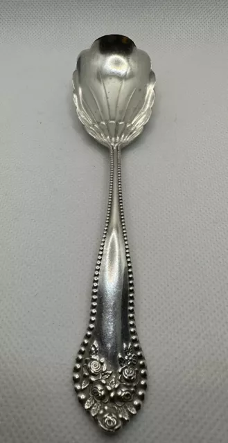 Gorham LANCASTER Sterling Jelly Or Sugar Spoon 6” Marked No Monogram 20 Grams NS