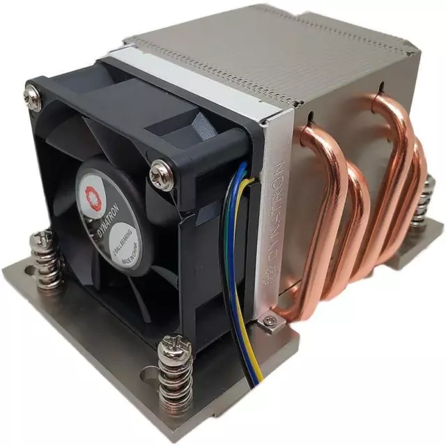 Inter-Tech A-38 Processor Cooler 6 cm Black 1 pc(s)