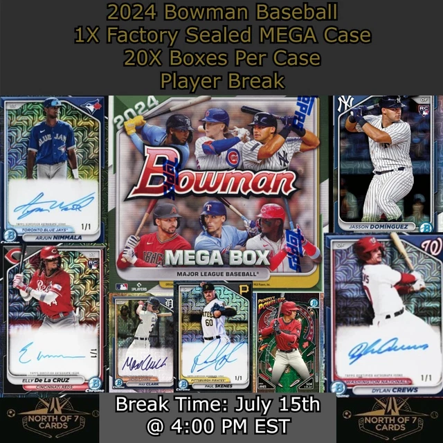 KODAI SENGA 2025 Bowman Baseball MEGA 1X Case Player Break 40 1.