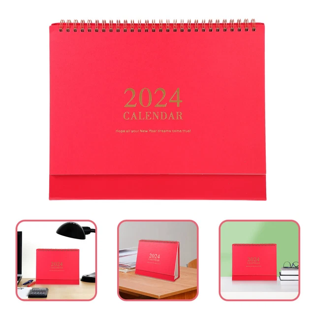 STUDENT MONTHLY DESKTOP Calendar Calendars Write 2024 Table £14.71