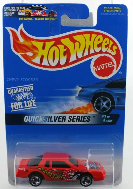 Hot Wheels 1996 QuickSilver Series #1 Chevy Stocker - FROM DEALERS CASE