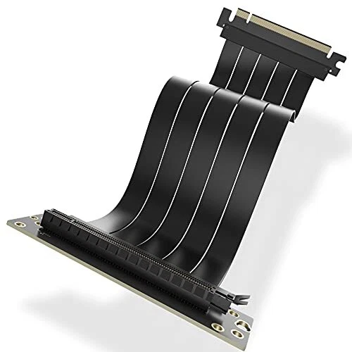 New PCIE 3.0 16x High Speed Flexible Extender Riser Cable Card Exte...