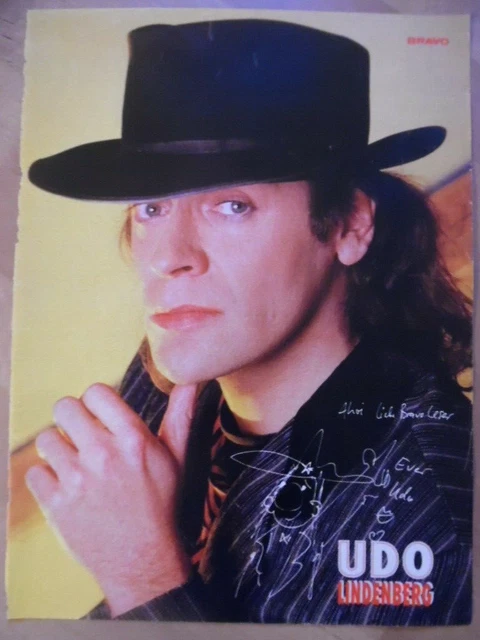 UDO LINDENBERG --- Bravo-A4 28 x 21 cm Clipping B 272