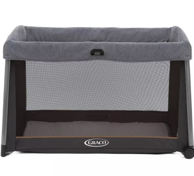 Cuna de viaje plegable única Graco FoldLite, desde el nacimiento hasta aprox. 3 años, moda en la sombra