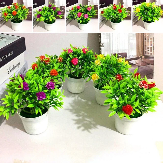 Pianta Artistica Tavolo Visualizza Pentola Fiore Decorazione Simulata Decorazione