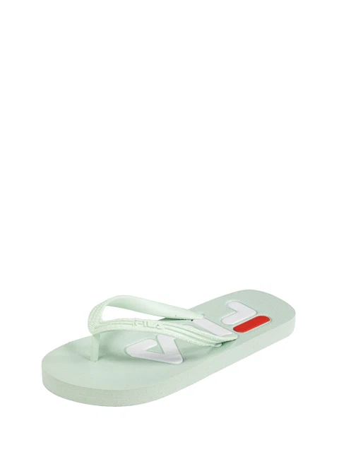 INFRADITO - BAMBINO - Fila - TROY SLIPPER KIDS 60043 - GOMMA - VERDE - FFK0023
