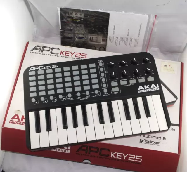 AKAI Professional APC Key 25  – Clavier MIDI USB 25 touches pour lancer des c