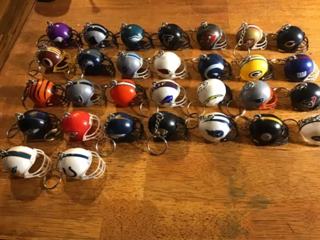 NFL Football Keychain- Chose Team - NFL Decor - Football Keychain
