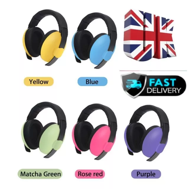 Kids Child Baby Ear Defenders Children Muffs Noise Reduction Earmuffs Protectors