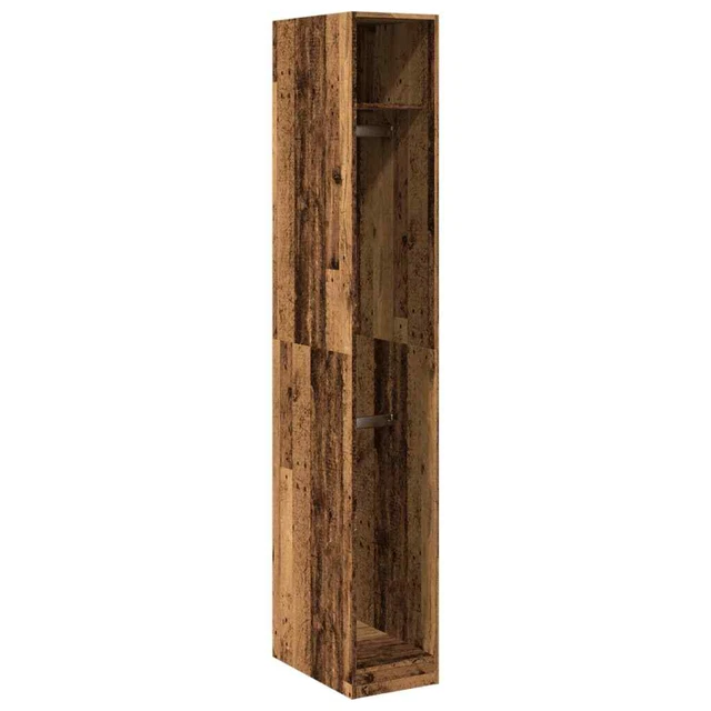 WARDROBE OLD WOOD 30x50x200 cm Engineered Wood £242.30 PicClick UK