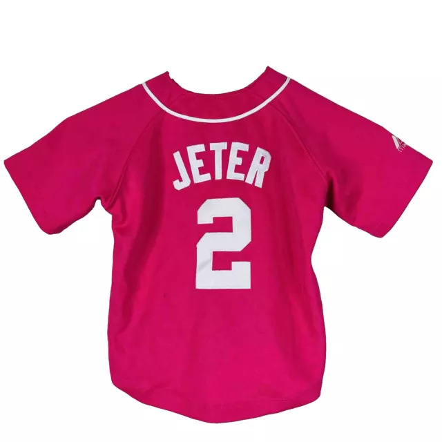 Derek Jeter New York Yankees Majestic Toddler Jersey Size 3T