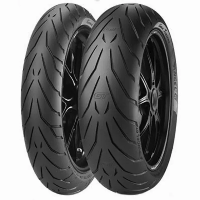 Coppia Gomme Moto Pirelli Angel Gt 110 80 R 19 59 V 150 70 R 17 69 V