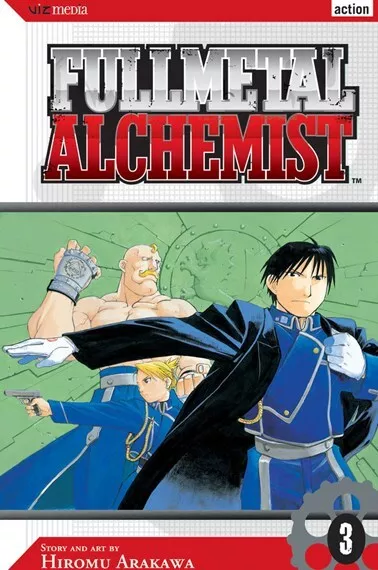 Full Metal Alchemist Vol 3 Japanese Manga Comic In English By Hiromu Arakawa New