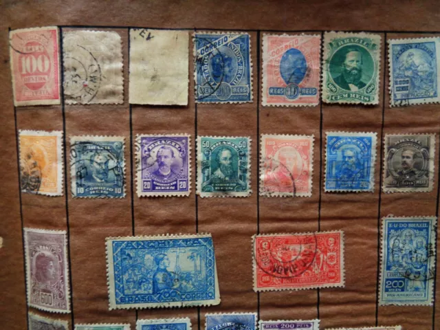 Altes Briefmarken Lot von Brasilien