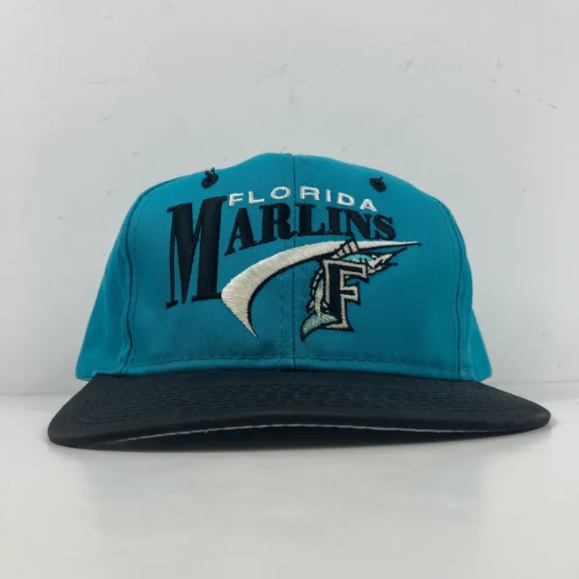 Vintage Florida Miami Marlins MLB Hat Cap Snapback Youngan Spellout