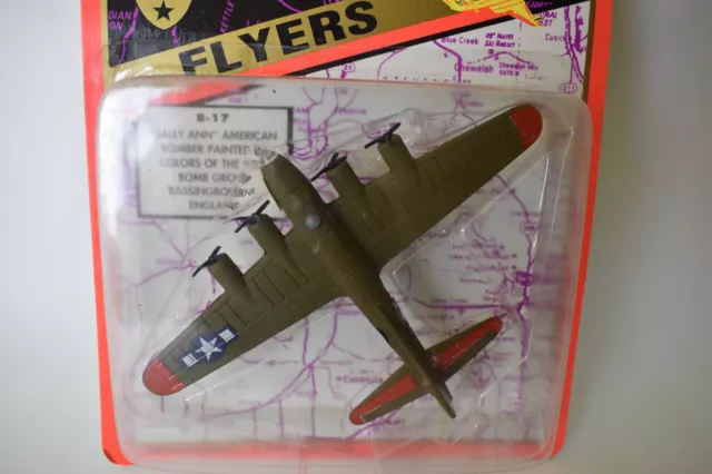 Road Champs Flyers B-17 Bomber "Sally Ann" Diecast metal New In Package WW2 2