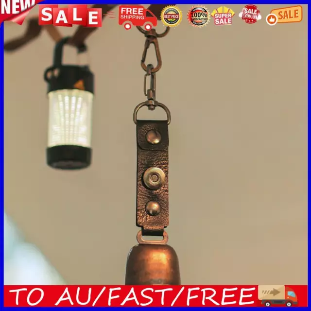 Retro Style Camping Bell Hook Design Outdoor Ornament for Atmosphere Decoration