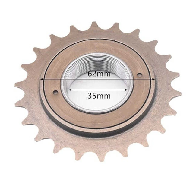 Roue Libre Vélo Single Speed Roue Libre 16T Fockety - Adaptateur 20mm Pour Vélo Moto Kart Tricycle Électrique Roue Libre Fer Karts Motos
