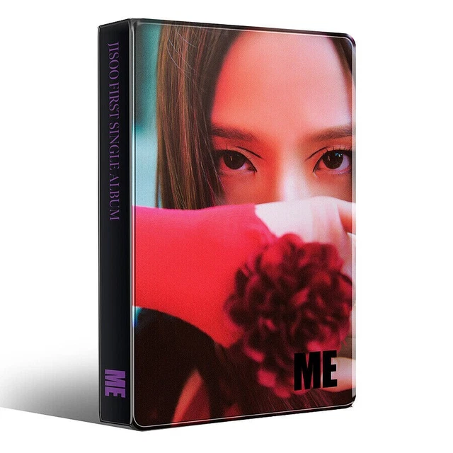 Blackpink JISOO Album - FIRST SINGLE ALBUM Red + Black ver. Full Set+Pre Order Benefits+BolsVos Exclusive K-POP Inspired Digital Planner, Sticker Pack for Social Media