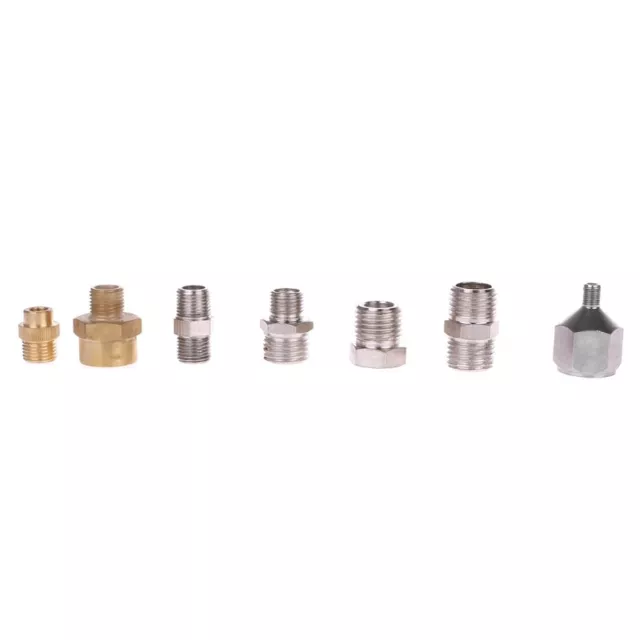 7Pcs/Set Airbrush Adaptor Kit Fitting Connector For Compressor & Hose