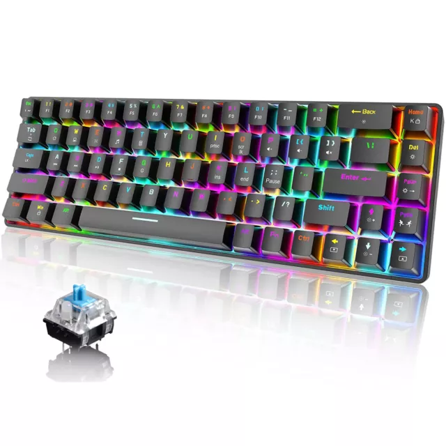 Same layout Corsair K65 RGB MINI 60% Mechanical Gaming Keyboard -Cherry MX Speed