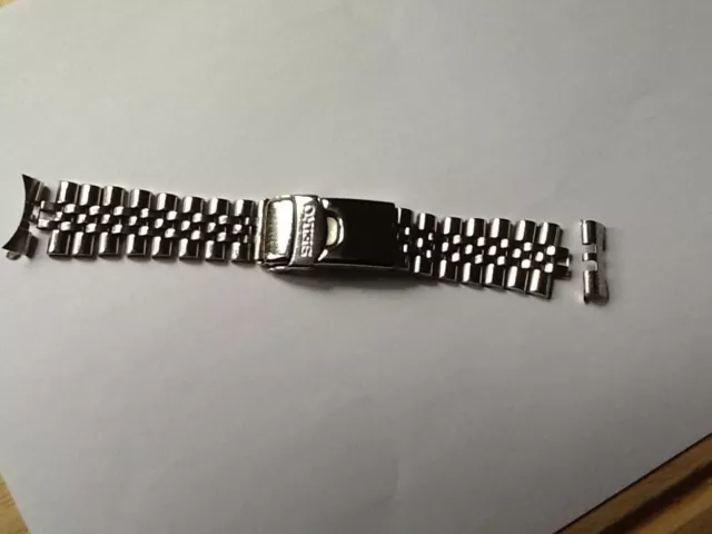 RARE GENUINE SEIKO jubilee bracelet 22mm £ - PicClick UK