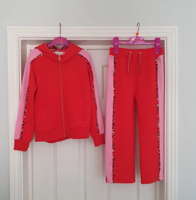 Ted Baker Girls Tracksuit Age 8 Years. Red. BNWT. Paid £74