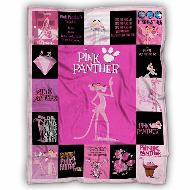 The Pink Panther Custom Blanket