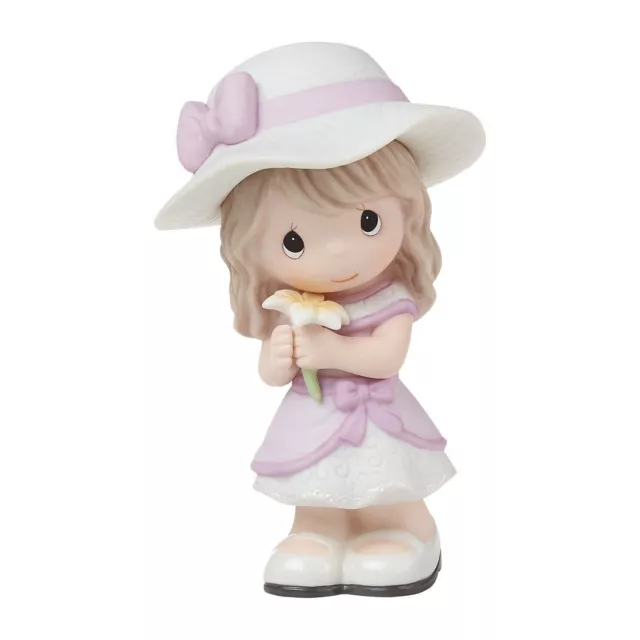 Precious Moments Figurine Rejoice In His Blessings Blonde 5 inch Tall 222020