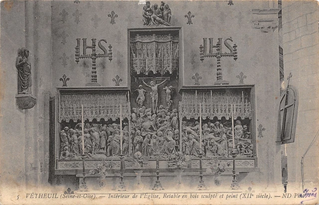 95-Vetheuil-Interior De L Eglise-N°6026-F/0055