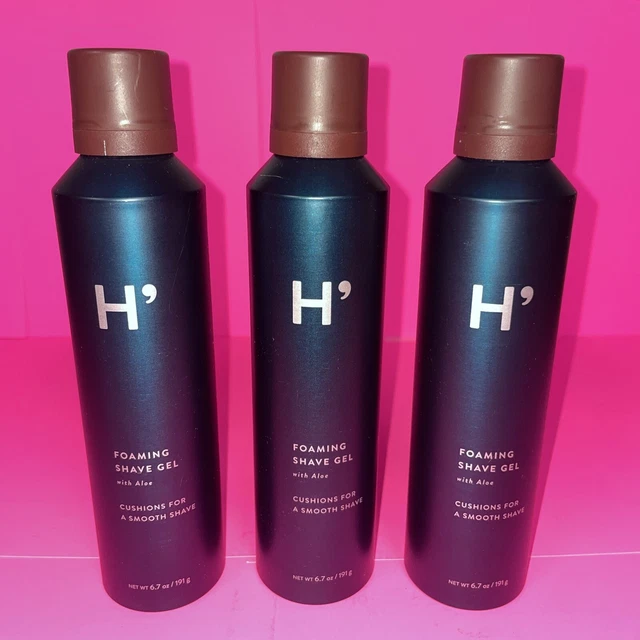 Gel de afeitado espumoso Harry's con lata X3 de 6,7 oz nuevo