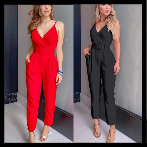 tuta intera da donna elegante jumpsuit sportiva abito pantalone per cerimonia