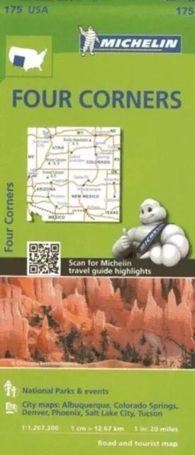 Southern Rockies - Zoom Map 175 by Michelin 9782067190894 NEW Book