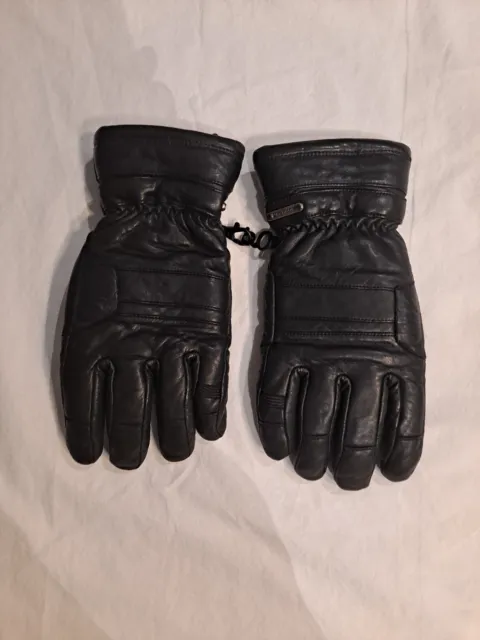 Grandoe Leather Insulated VTG Ski Mens Gloves NWOT "Rare" Beautiful