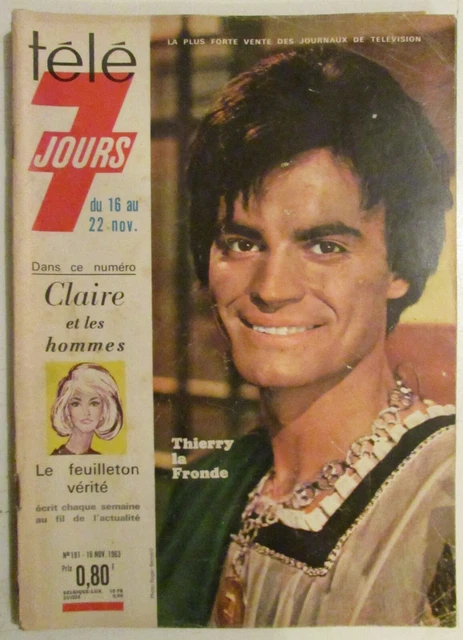 Télé 7 Jours N°203 – Février 1964 – Magazine Vintage Bon état