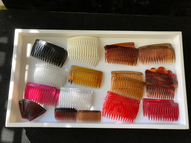 Vintage Hair Combs Lot In Multiples