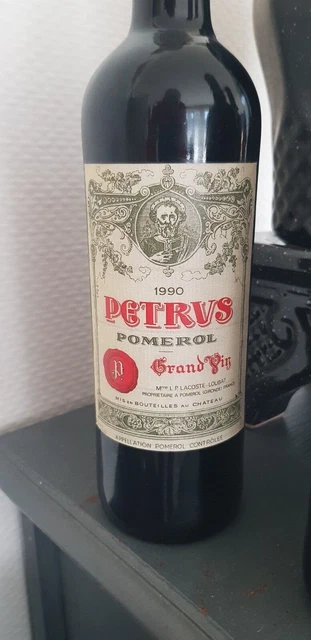 petrus pomerol 1990 objet publicitaire