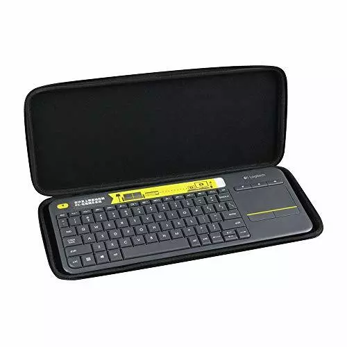 Hermitshell Hard EVA Travel Nylon Case fits Logitech K400 920-007119 Plus Hermitshell Hard EVA Travel Nylon Case fits Logitech K400 920-007119 Plus