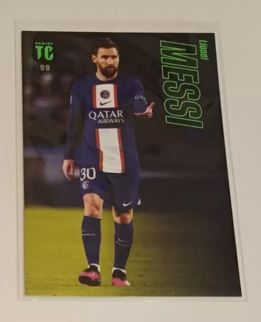 Carte Card Carta n°98 Lionel MESSI Paris PSG Argentina PANINI TOP CLASS 2023