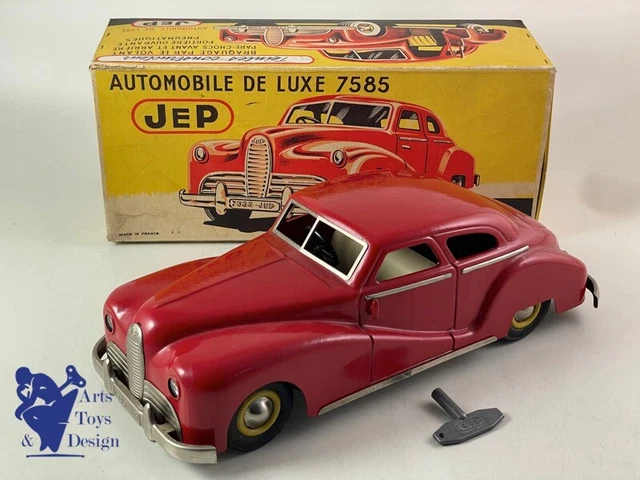 Jouet-Ancien-Jep-Ref-7585-Voiture-Delaha