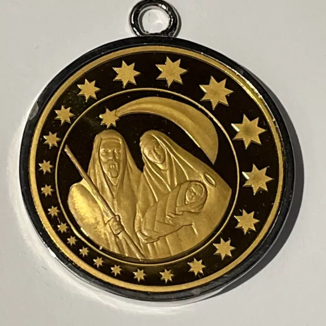 2001 ROYAL AUSTRALIAN Mint Christmas Medallion Medal Season Greeting