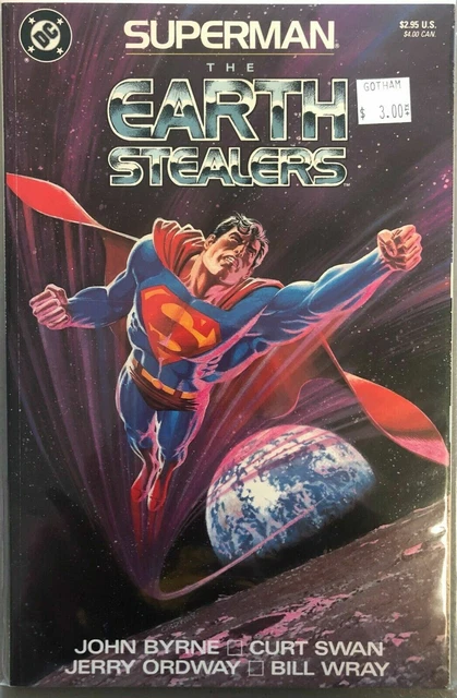 Superman The Earth Stealers 1 01/88 (1988) VF+ or Better