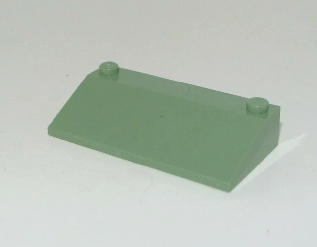 LEGO: Slope Windscreen Hood Roof Roofing 3 x 6 - Ref 3939 Green Sand