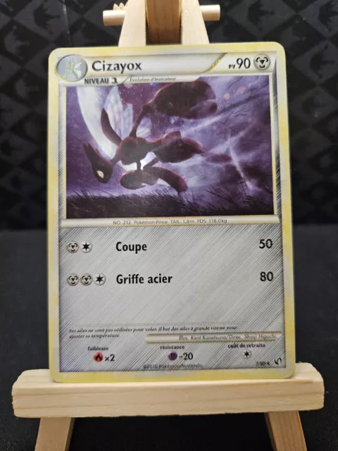 Carte Pokémon Cizayox 7/90 Holo Indomptable