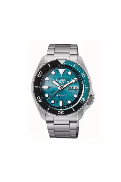 Seiko 5 Sport Herren Skelett Stil Herrenuhr | 42 mm | SRPJ45K1